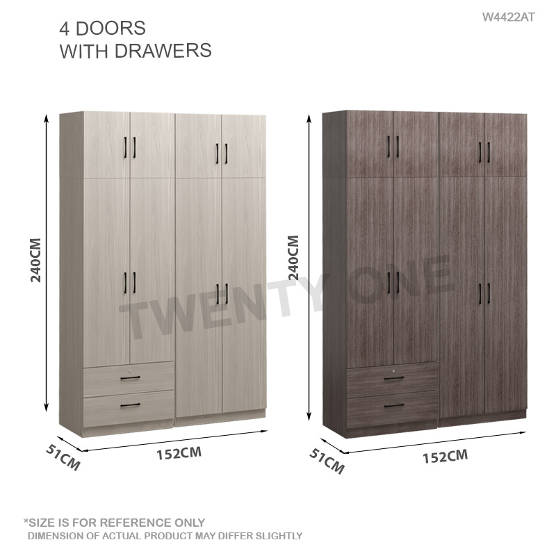 4 DOORS W4422 SIZE AT